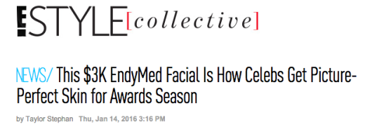 EndyMed RF Micro Needling featured on E! News